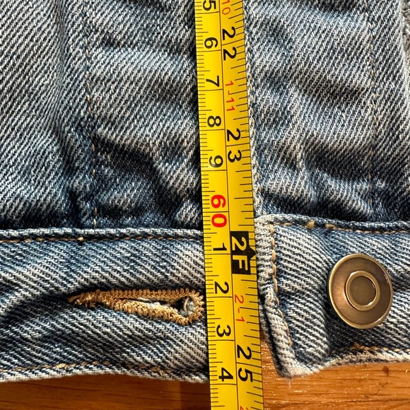 Altar’d State | Women’s light denim jacket with slight distressing - Picture 10 of 16